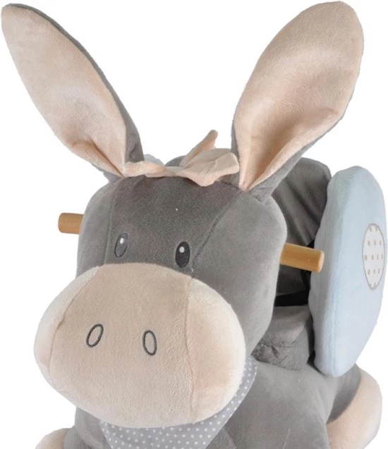 Nattou Ezel Cappuccino - Hobbelpaard - Schommelpaard - 10 Tot 36 Maand 3 Nattou Ezel Cappuccino - Hobbelpaard - Schommelpaard - 10 Tot 36 Maand - Afbeelding 3