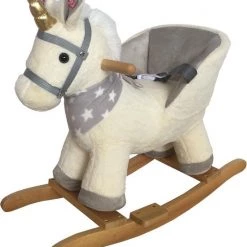 Freeplay Apollo Hobbeldier - Hobbelpaard - Unicorn Beige-Grijs