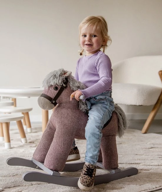 Tryco Milo Bruin Hobbelpaard 18m+ TR-120108 16 Tryco Milo Bruin Hobbelpaard 18m+ TR-120108 - Afbeelding 16