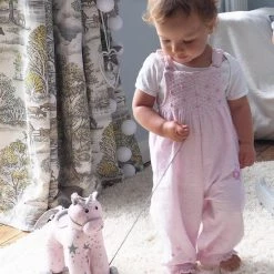 Little Bird Told Me - Celeste De Eenhoorn - Trekpaardje - Roze En Grijs 15 Little Bird Told Me - Celeste De Eenhoorn - Trekpaardje - Roze En Grijs -babygyms Winkel 550x660 11