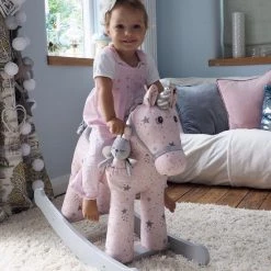 Little Bird Told Me - Celeste & Fae - Hobbelpaard - Roze - Vanaf 12 Maanden -babygyms Winkel 550x660 2