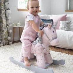 Little Bird Told Me - Celeste & Fae - Hobbelpaard - Roze - Vanaf 12 Maanden -babygyms Winkel 550x660 4