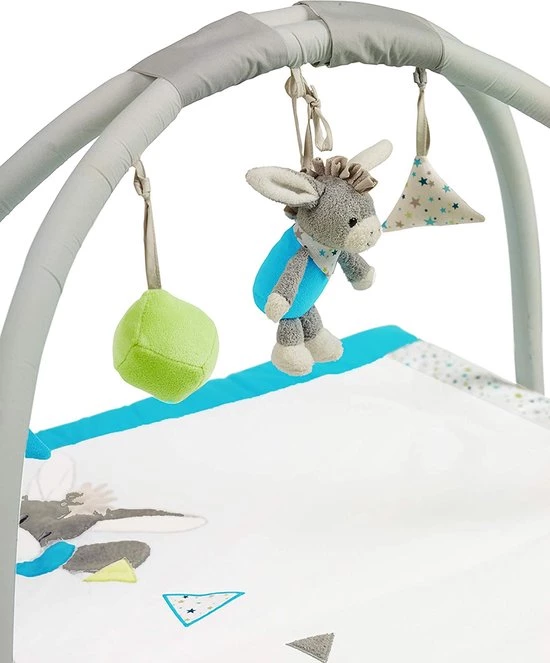 Babygym, Baby Cadeau - Jongen & Meisje, Dierenvriendjes Speelmat, Interactief Speelgoed – Multikleuren 4 Babygym, Baby Cadeau - Jongen & Meisje, Dierenvriendjes Speelmat, Interactief Speelgoed – Multikleuren - Afbeelding 4