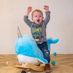 Tryco Narwhal Nino Hobbeldier TR-130113 -babygyms Winkel 550x687 12