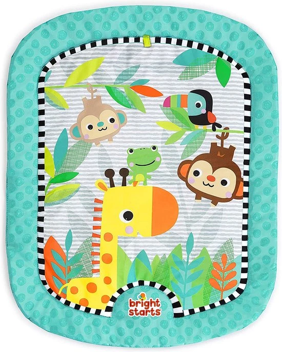 Babygym, Baby Cadeau - Jongen & Meisje, Dierenvriendjes Speelmat, Interactief Speelgoed - Multikleuren. 2 Babygym, Baby Cadeau - Jongen & Meisje, Dierenvriendjes Speelmat, Interactief Speelgoed - Multikleuren. - Afbeelding 2