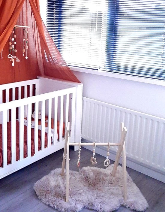 Fiepp - Babygym - Hout - 3 Hangers - Houten Kralen - Kraamcadeau - Baby Speelgoed - Baby Motoriek - Babyshower - Baby Cadeau - Baby Stimulatie 3 Fiepp - Babygym - Hout - 3 Hangers - Houten Kralen - Kraamcadeau - Baby Speelgoed - Baby Motoriek - Babyshower - Baby Cadeau - Baby Stimulatie - Afbeelding 3