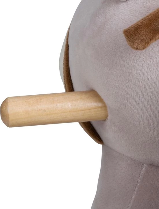 BabyGO Hobbeldier - Schommeldier - Hobbelpaard - Husky 5 BabyGO Hobbeldier - Schommeldier - Hobbelpaard - Husky - Afbeelding 5