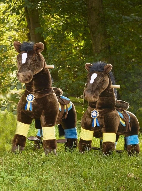 PonyCycle Luxe Speelgoed - Rijpaard Donkerbruin Klein K35 5 PonyCycle Luxe Speelgoed - Rijpaard Donkerbruin Klein K35 - Afbeelding 5