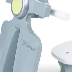 Childhome CHILDWOOD - SCHOMMEL SCOOTER MINT BLAUW/ZWART -babygyms Winkel 550x742 1
