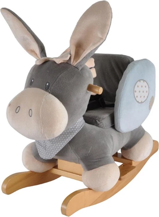 Nattou Ezel Cappuccino - Hobbelpaard - Schommelpaard - 10 Tot 36 Maand 2 Nattou Ezel Cappuccino - Hobbelpaard - Schommelpaard - 10 Tot 36 Maand - Afbeelding 2