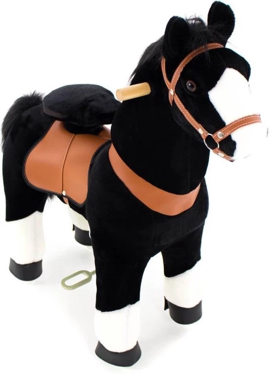 Ponycycle Paard Zwart Met Witte Vlek - 7+ - Tem 80kg 9 Ponycycle Paard Zwart Met Witte Vlek - 7+ - Tem 80kg - Afbeelding 9