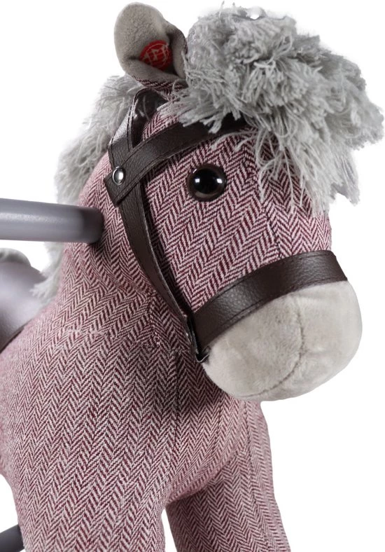 Tryco Milo Roze Hobbelpaard 18m+ TR-120107 5 Tryco Milo Roze Hobbelpaard 18m+ TR-120107 - Afbeelding 5