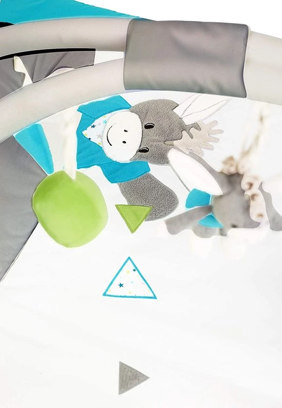 Babygym, Baby Cadeau - Jongen & Meisje, Dierenvriendjes Speelmat, Interactief Speelgoed – Multikleuren 3 Babygym, Baby Cadeau - Jongen & Meisje, Dierenvriendjes Speelmat, Interactief Speelgoed – Multikleuren - Afbeelding 3