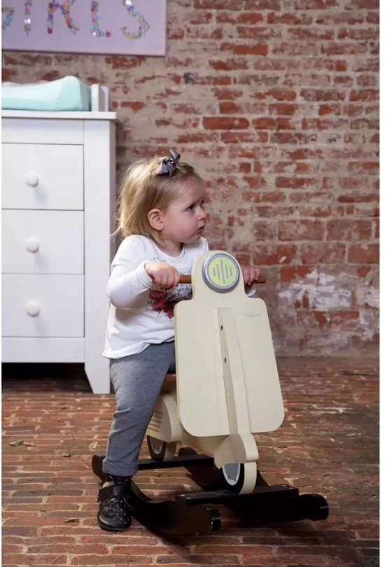 Childhome CHILDWOOD - SCHOMMEL SCOOTER CREAM 6 Childhome CHILDWOOD - SCHOMMEL SCOOTER CREAM - Afbeelding 6