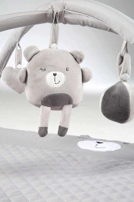 Roba Sammy Speelkleed Met Babygym 85 X 75 Cm Grijs 6 Roba Sammy Speelkleed Met Babygym 85 X 75 Cm Grijs - Afbeelding 6