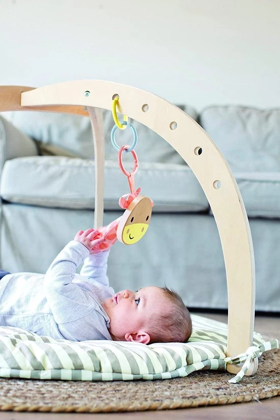 Babygym, Baby Cadeau - Jongen & Meisje, Dierenvriendjes Speelmat, Interactief Speelgoed – Multikleuren 4 Babygym, Baby Cadeau - Jongen & Meisje, Dierenvriendjes Speelmat, Interactief Speelgoed – Multikleuren - Afbeelding 4
