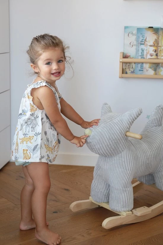 Label Label Hond Grijs Hobbeldier LLRT-23169 5 Label Label Hond Grijs Hobbeldier LLRT-23169 - Afbeelding 5