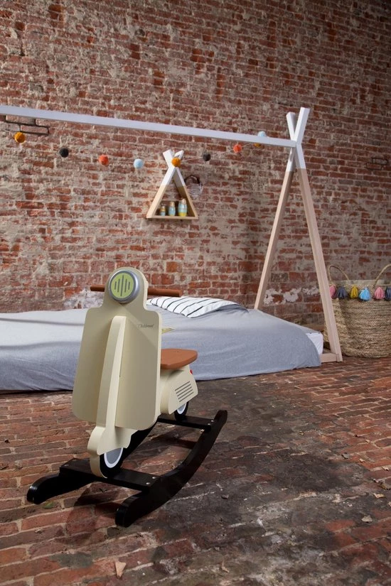 Childhome CHILDWOOD - SCHOMMEL SCOOTER CREAM 3 Childhome CHILDWOOD - SCHOMMEL SCOOTER CREAM - Afbeelding 3