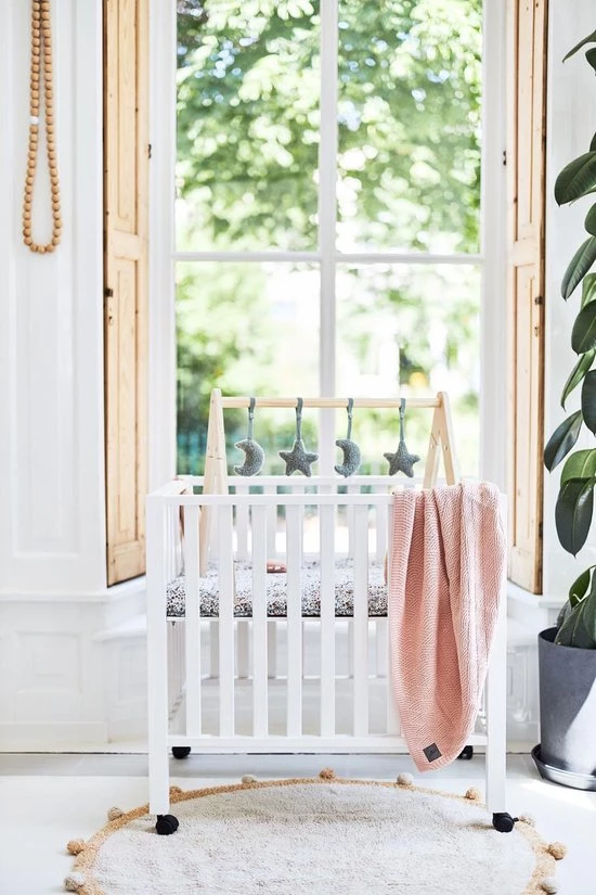 Jollein Babygym Speeltjes - Moon - Ash Green - 4 Stuks 6 Jollein Babygym Speeltjes - Moon - Ash Green - 4 Stuks - Afbeelding 6