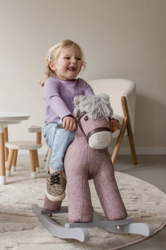 Tryco Milo Bruin Hobbelpaard 18m+ TR-120108 6 Tryco Milo Bruin Hobbelpaard 18m+ TR-120108 - Afbeelding 6