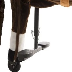 Animal Riding Paard Maharadscha Zwart X-Large - Rijdend Paardenspeelgoed - Paardenspeelgoed - Zadelhoogte 78 CM- Verstelbaar Pedaal 3 Standen - Afneembaar Zadel -babygyms Winkel 550x826